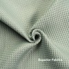 AmazerBath Waffle Stall Shower Curtain, Sage Green Shower Curtain Fabric,