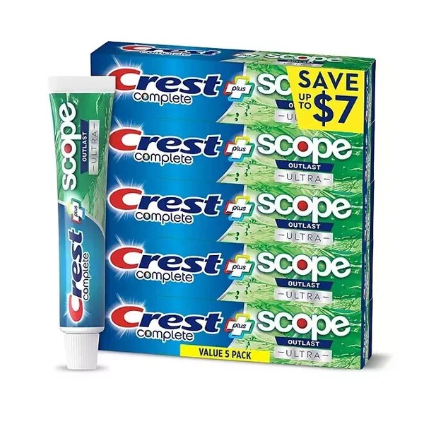 Crest Complete + Scope Outlast Ultra Toothpaste (6.3 oz., 5