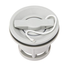 MUXSAM Kayak Boat Air Valve, Double Seal Air Plugs Air Valve Air Gas Valve Cap Replacements for Inflatable Boat Dinghy Kayak Canoe Rafts - Gray(1-Pack)