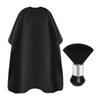 Omvoina Professional Haircut Cape with Adjustable Snap Closure and Neck