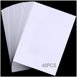 HFXXAD 40Pcs Vinyl Siding Repair Kit, Self-Adhesive Waterproof Glossy PVC Vinyl Tape for Cover Any Cracks, Holes, or Blemishes Tools