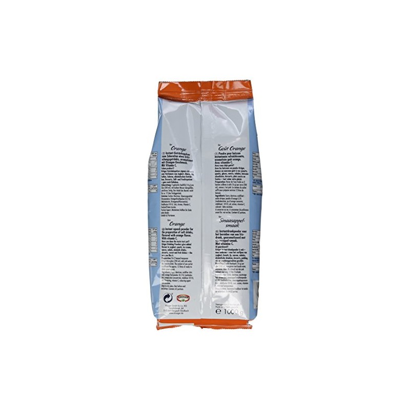 Getränkepulver Orange, 1er Pack (1 x 1000 g)