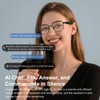 padom Smart AI Translation Glasses, Powered By GPT, Support 169+