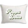 Kappa Delta Sorority Retro Throw Pillow