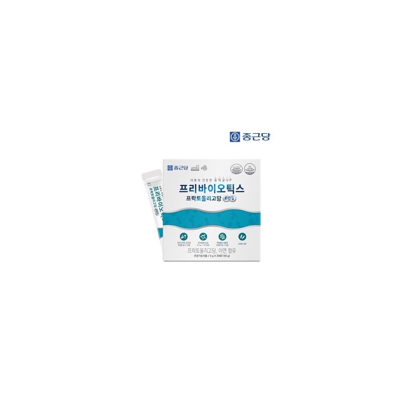 Chong Kun Dang Prebiotics Fructooligosaccharide FOS (5g / 종근당 프리바이오틱스
