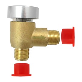 New Version Brass for RV Camper Black Tank Vacuum Breaker Check Valve, 571-VAC-CHK-A Camper Trailer Flusher Check Valve Replacement for Forest River/Grey Wolf 21/ Wilderness 2014