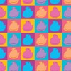 GRAPHICS & MORE Peeps In Squares In Four Colors Gift