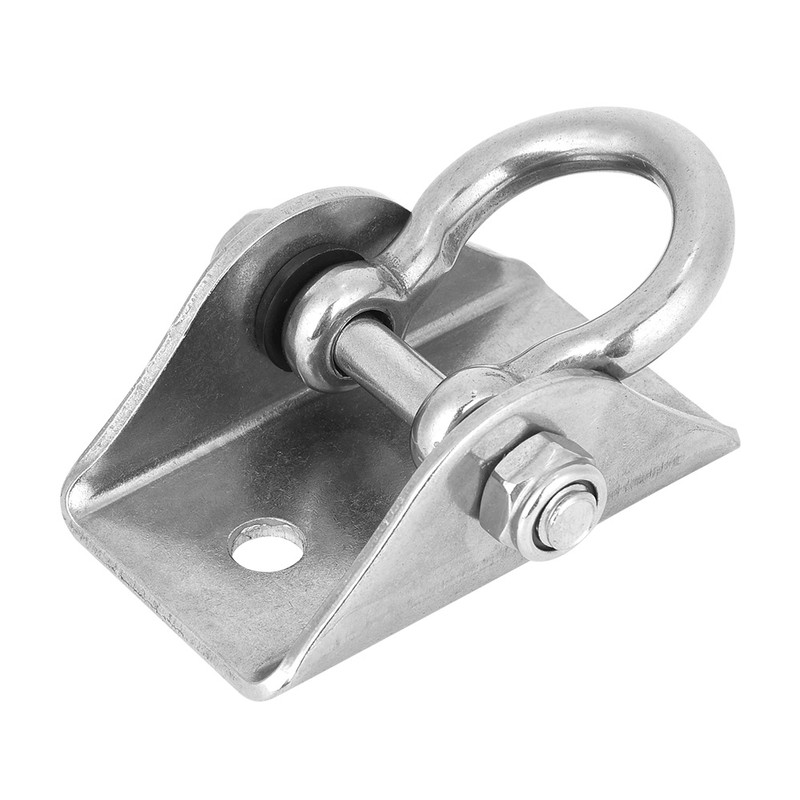 Stainless Steel D Type Suspension Swing Hanger Hook Fixed Plate
