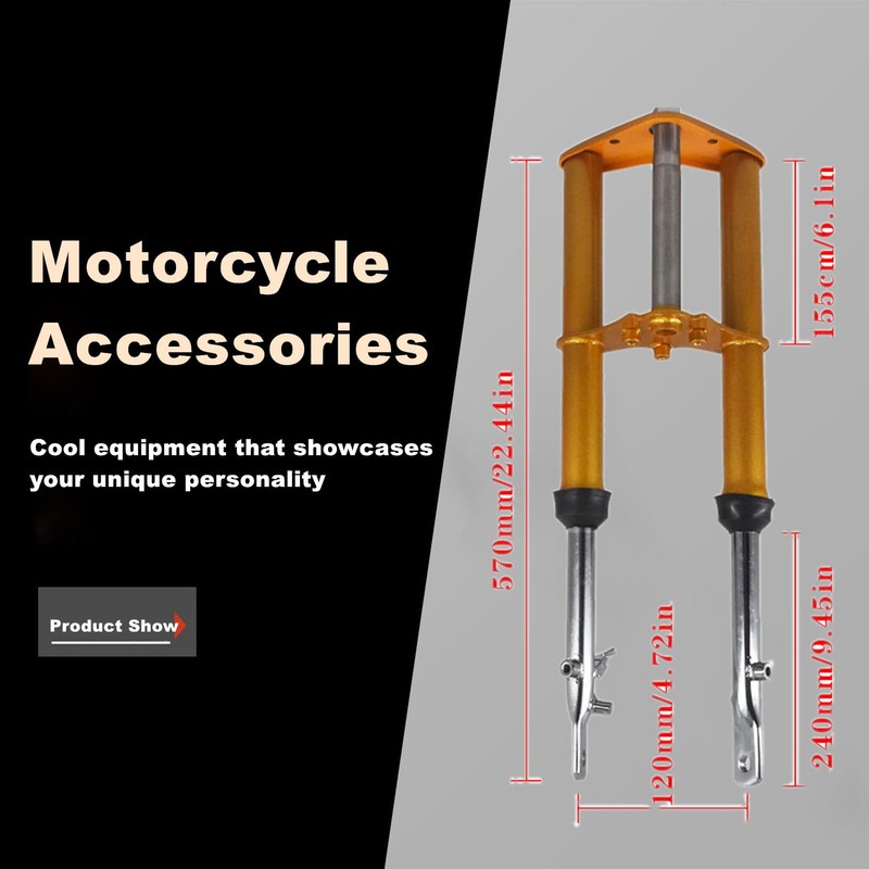 LABLT Front Forks Suspension Replacement for Honda CRF50 XR50 CRF