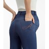 AFITNE Women's Stretch Maternity Jeans Over The Belly Straight Leg