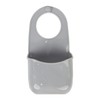 Sponge Holder for Kitchen Sink, Grey PVC Hanging Sponge Caddy