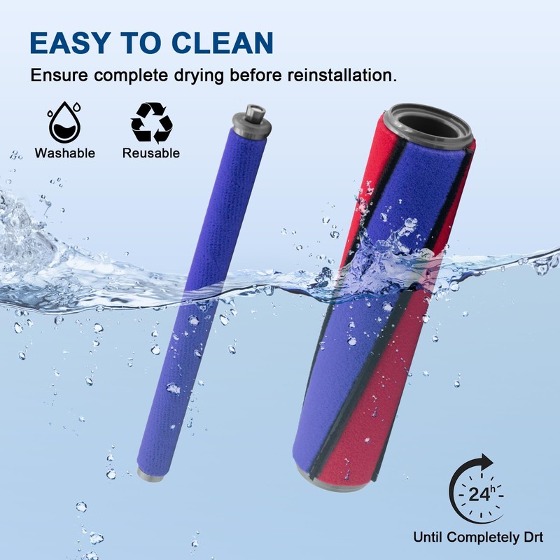 Coodss Soft Roller Cleaner Head Compatible with Dyson V8 V10
