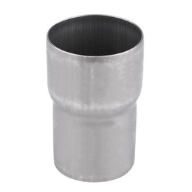 Exhaust Adaptor for Motorcycles, Stainless Steel Pipe Connector for 51 mm to 60 mm Exhaust Pipe