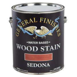 General Finishes Water Based Wood Stain, 1 Gallon, Sedona