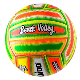 CUCUBA Volleyball, Beach Volleyball, Multi-Colour, for Training or Game, Size 5