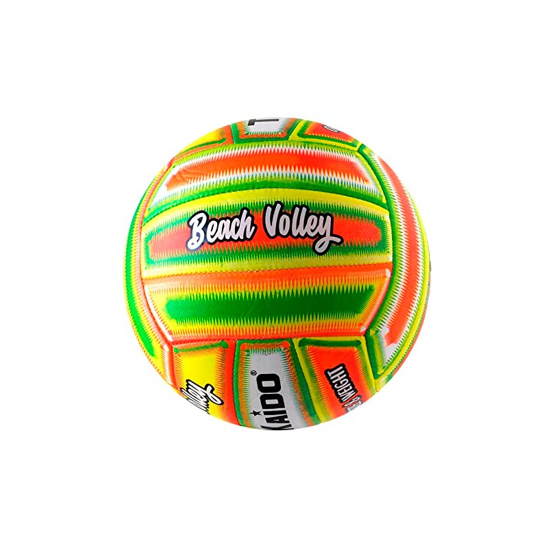 CUCUBA Volleyball, Beach Volleyball, Multi-Colour, for Training or Game, Size