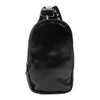PU Leather Sling Bag Single Strap Shoulder Bag for Outdoor