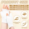 Yearntown 3 Pairs Elderly Skin Thin Protector Gloves Tone Fingerless