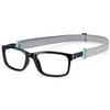 NANOVISTA Unisex Children's FANGAME 3.0 Sunglasses, Black/AZUL GLOW, 50