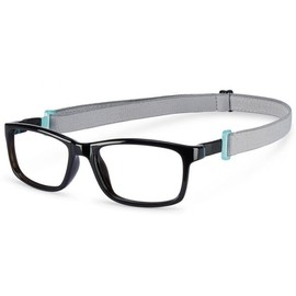 NANOVISTA Unisex Children's FANGAME 3.0 Sunglasses, Black/AZUL GLOW, 50