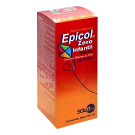 Epicol Zero Infantil Bálsamo De Tolú 240 Ml Solar Medical Sin Sabor                                                                                   