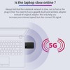 WiFi Adapter Wireless Dual Band 5.8G/2.4G 1300M Mini USB Network
