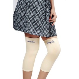 Wonder Care pack of 2 Knee Sleeve Knee Brace Compression Knee Sleeve For Men And Women Knee Support Running Knee Sleeve Workout Knee Sleeve Gym Hiking Sports Running Gym