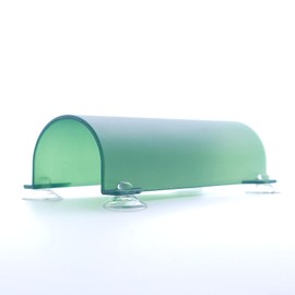 SeeShelter Brand Betta Tunnel (Translucent Dark Green)
