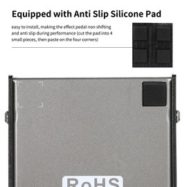 IRIN Distortion Guitar Effect Pedal Portable Guitar Effector with LOW/MID/HIGH Frequency Boost Level Drive Controls for Electric Guitar - EXTREME