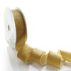 2" Velvet Ribbon Antique Gold 25 Yards HairBow Center