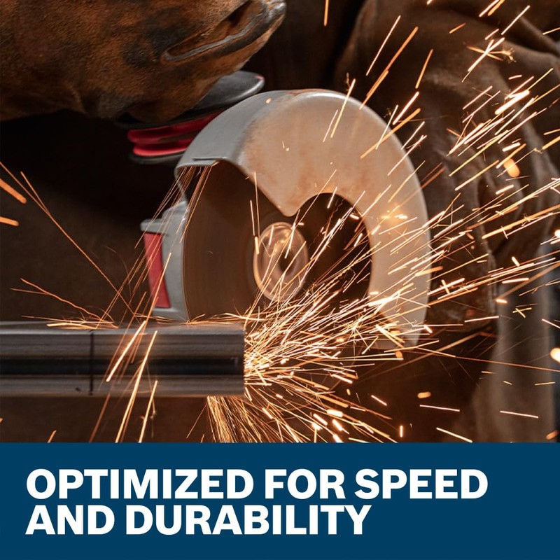 BOSCH TCWX1S450P10 4-1/2 in. X-Lock® Metal/Stainless Steel Cutting Wheels -