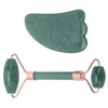 Double Head Roller Massager Facial Body Gua Sha Scraping Board