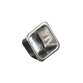American Metalcraft SSC25 Sauce Cup, Stainless Steel, Square, 2.5 Oz.