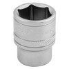 Draper 16543 3/8-Inch Square Drive 6 Point Metric Socket, 17mm