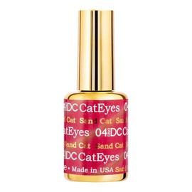 DC 3D Cat Eyes DND gel nail Nail Polish (#04 - Sand Cat, 0.6 oz)