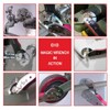 Universal Adjustable Multi-functional Magic Wrench, Double Sided Automatic Adjustable Ratchet