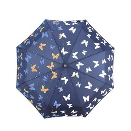 iMucci Sun&Rain Travel Umbrella Water Discoloration Umbrella UV Protection Umbrellas Oversized Sun Protection Folding Umbrella 56x96cm