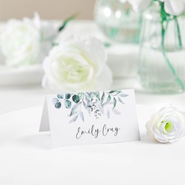 Place Cards for Table Setting Name Cards for Wedding Reception Bridal Shower Seating