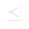 TEKTON Mini Flat Nose Pliers (Smooth Jaw) | PMN23001