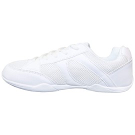 Danzcue Aurora Cheer Shoes, White, 10.5M