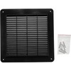 Vent Systems 10" x 10" Inch Black - Pack of