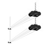 hykolity 2 Pack 4FT Linkable LED Shop Light for Garage,