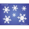 Stencils by Joanie Joanie Stencil Winter Christmas (6) Holiday Snowflakes