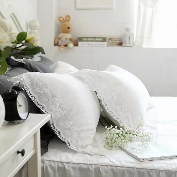 Meaning4 Fishtail Cotton Pillow Shams