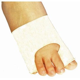 Bunion anti finger silk supporter M (24-26cm) right leg