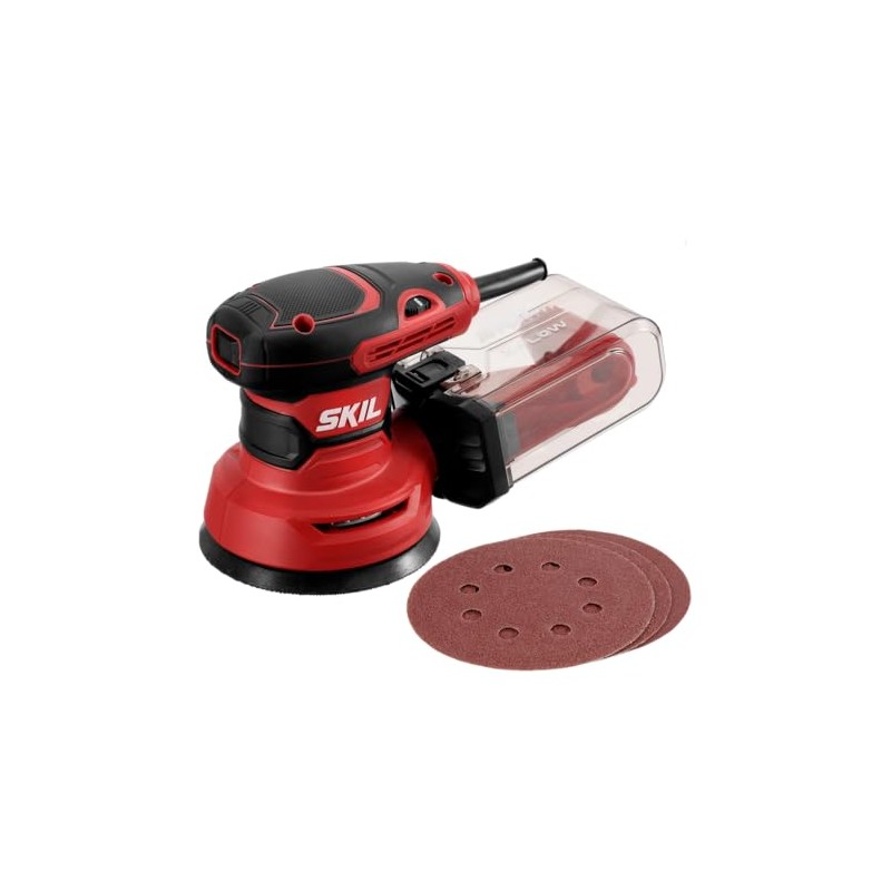 SKIL 5” Random Orbital Sander with Cyclonic Dust Box &