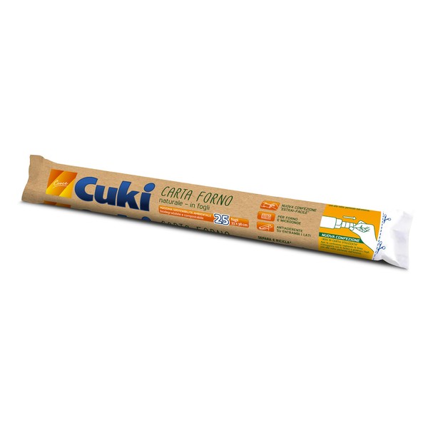 Cuki Natural Baking Paper in Foils, Sustainable Packaging in Flow