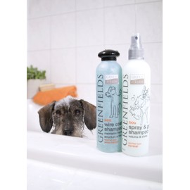 Greenfields Hundeshampoo Geschenk Set für Dachshund (rauhaariges Fell) - 2 x 250 ml, 4676
