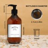 Soifenspend Plastic, Set of 4 Soap Dispensers 300 ml with