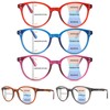 COJWIS Progressive Multifocus Reading Glasses for Women - 5 Pack